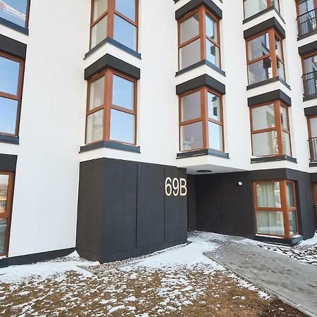 Modern Apartment In Warschau Buitenkant foto